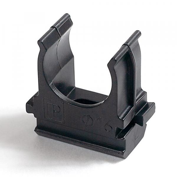 Крепеж-клипса универсальная 20мм черная полистирол (100шт/1500шт упаковка/коробка) Промрукав