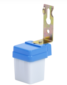 Фотореле IEK ФР 600 серый, максимальная нагрузка 1300 Вт, IP44