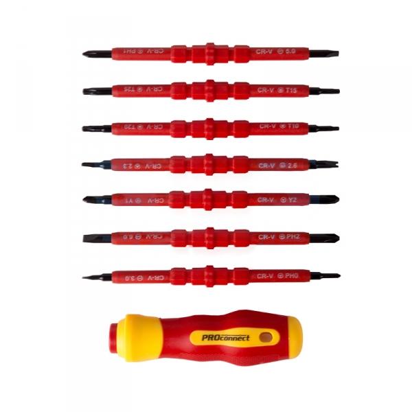 Набор отверток диэлектрических (8 предметов) REXANT 12-4773