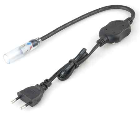 Сетевой шнур Elektrostandard LED 2W 13mm 220V черный